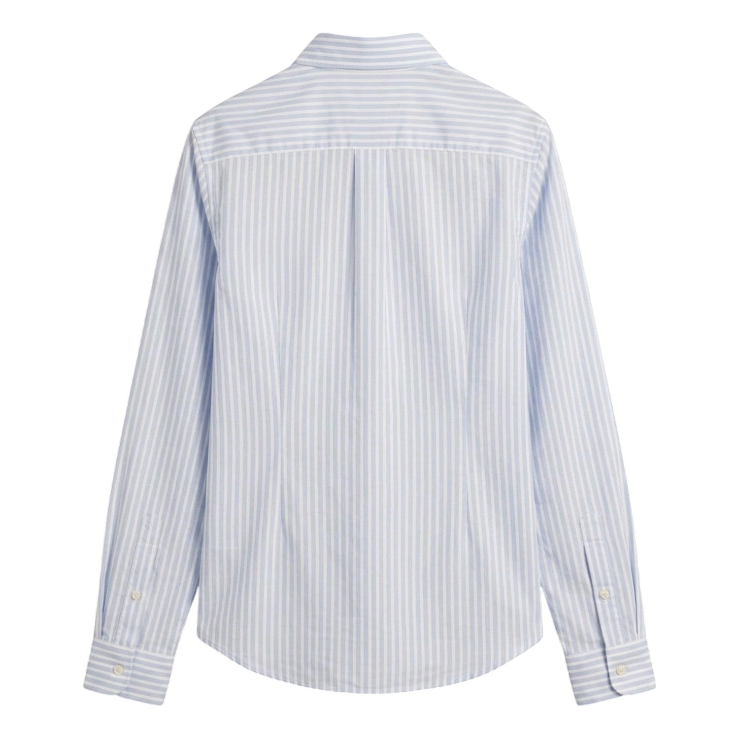 Light Blue - Back - Gant Womens-Ladies Summer Button-Down Shirt