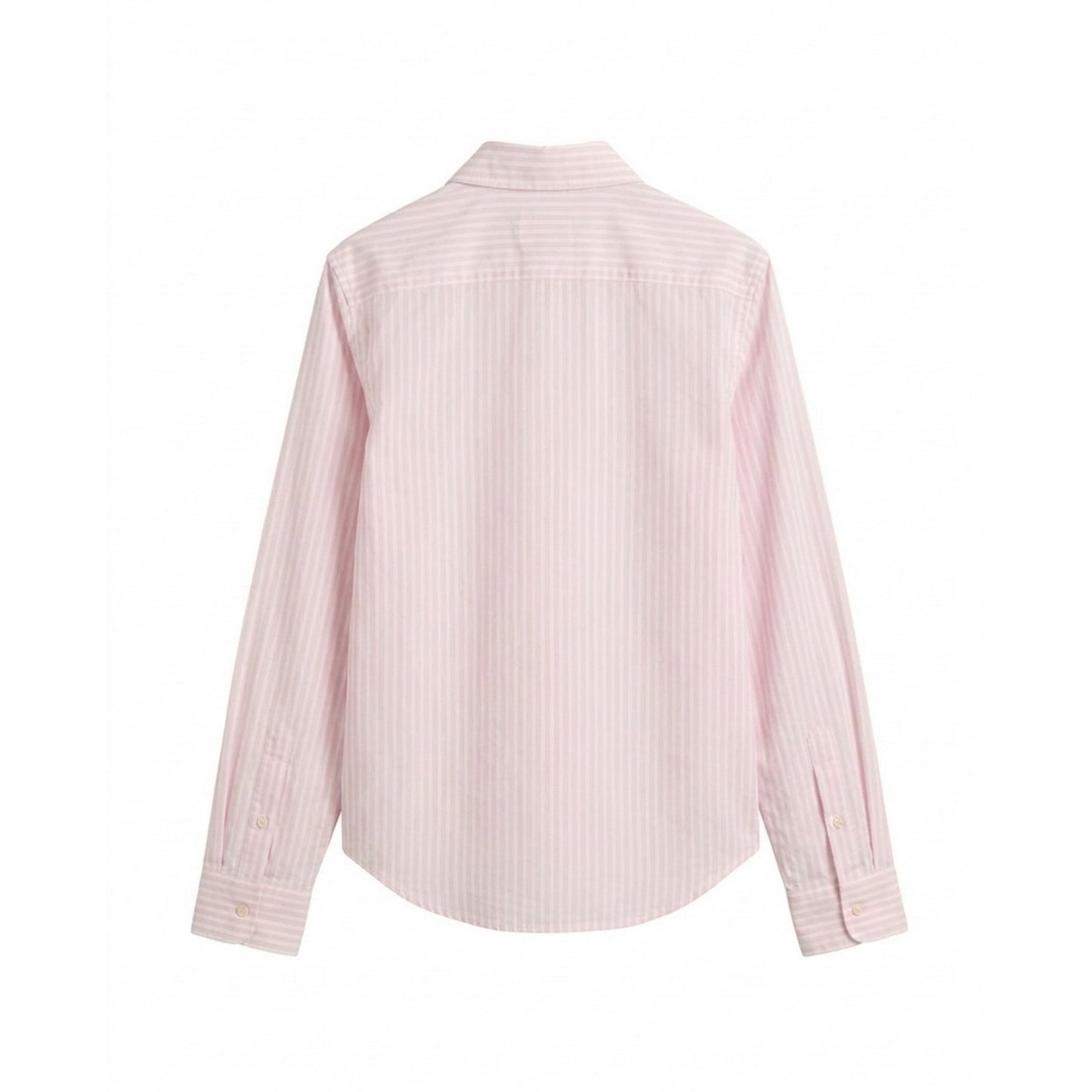 Light Pink - Back - Gant Womens-Ladies Summer Button-Down Shirt