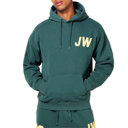 Evergreen - Front - Jack Wills Mens Regular Drawstring Hoodie