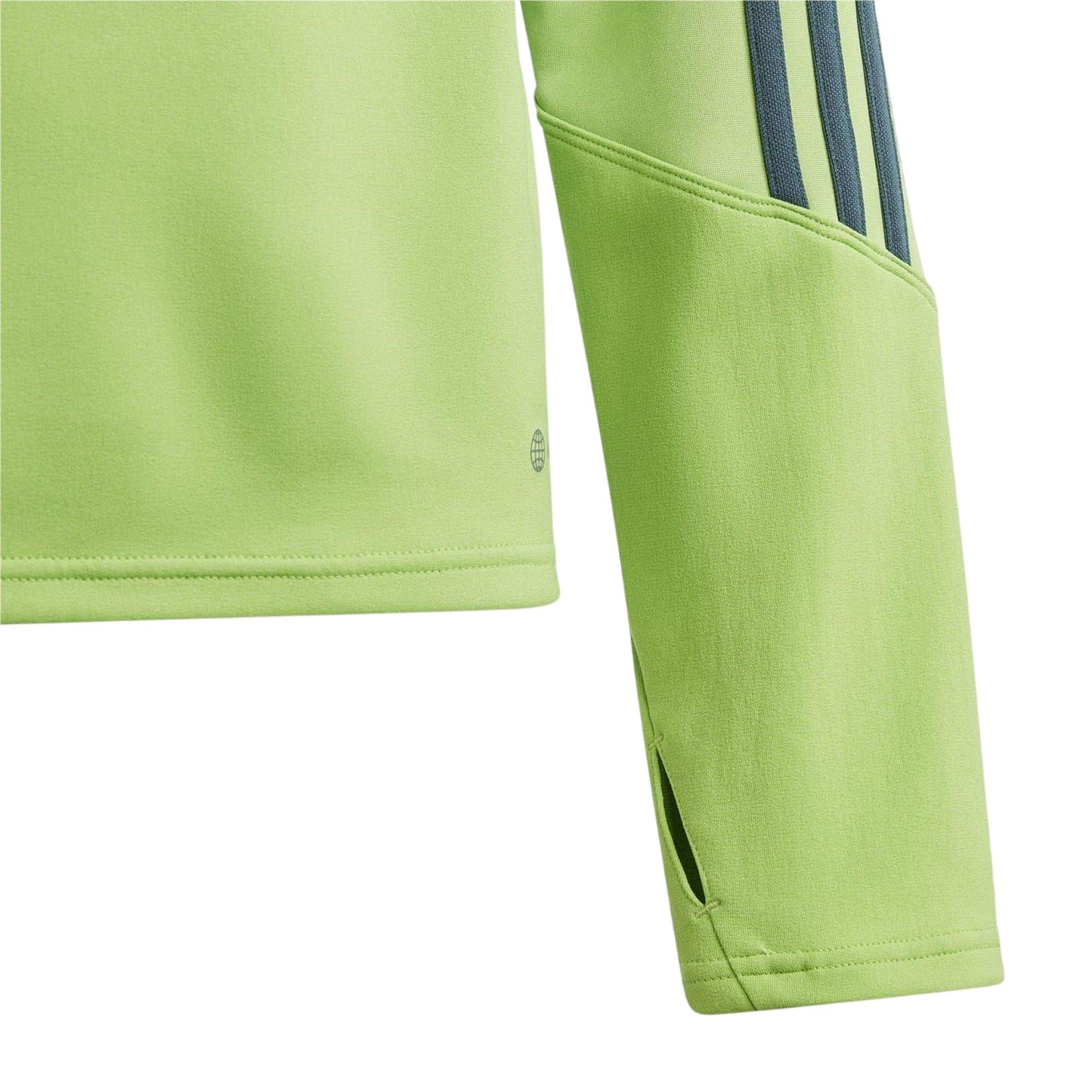 Lime-Arctic Green - Side - Adidas Childrens-Kids Tiro 23 Club Gym Top