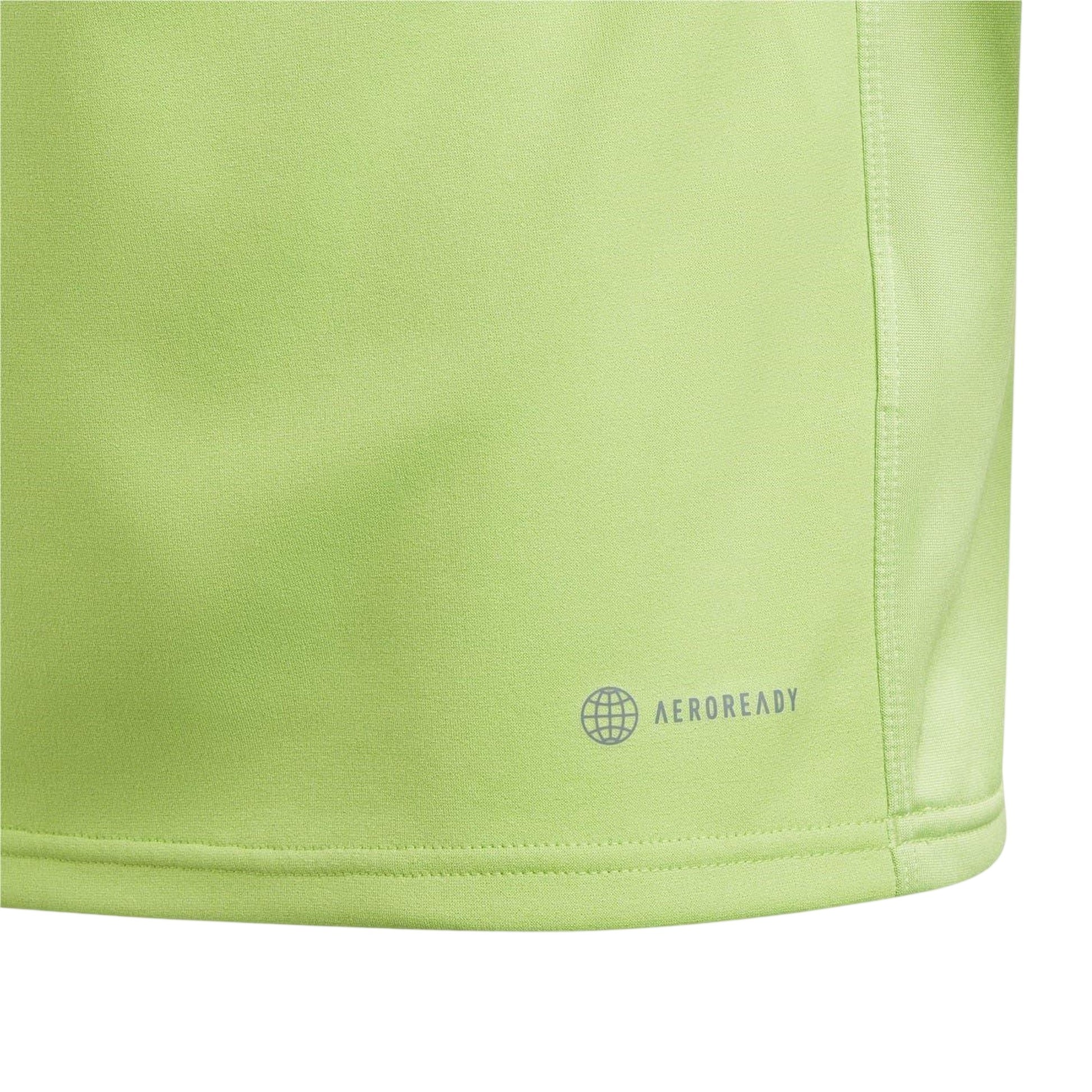 Lime-Arctic Green - Pack Shot - Adidas Childrens-Kids Tiro 23 Club Gym Top