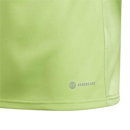 Lime-Arctic Green - Pack Shot - Adidas Childrens-Kids Tiro 23 Club Gym Top