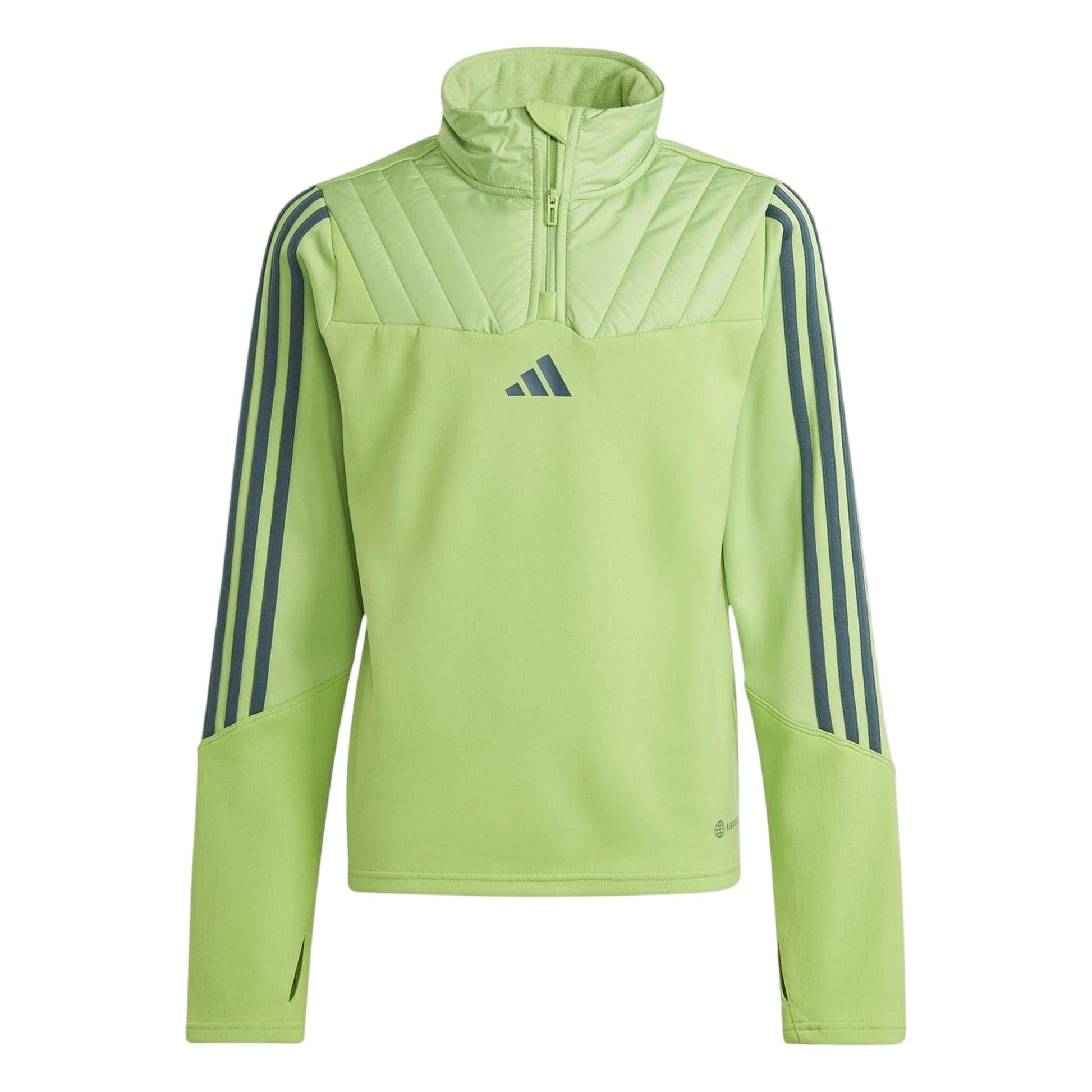 Lime-Arctic Green - Front - Adidas Childrens-Kids Tiro 23 Club Gym Top