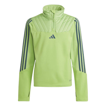 Lime-Arctic Green - Front - Adidas Childrens-Kids Tiro 23 Club Gym Top