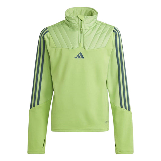 Lime-Arctic Green - Front - Adidas Childrens-Kids Tiro 23 Club Gym Top