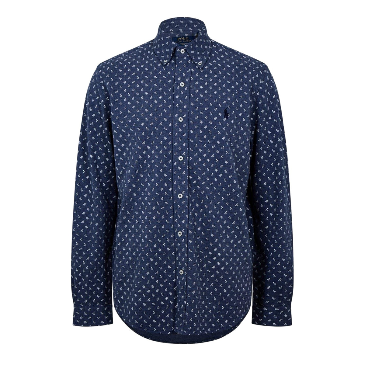 Paisley - Front - Ralph Lauren Mens Premium Cotton Button-Down Shirt