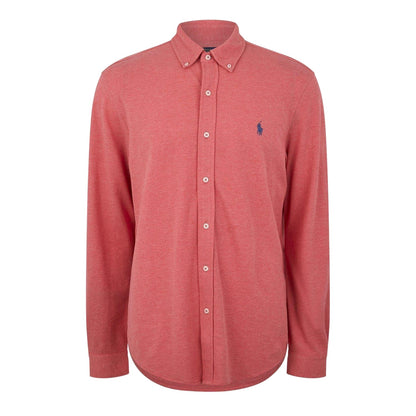 Heather Rose - Front - Ralph Lauren Mens Premium Cotton Button-Down Shirt