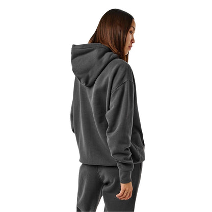 Grey - Back - Jack Wills Womens-Ladies Embroidered Relaxed Fit Hoodie