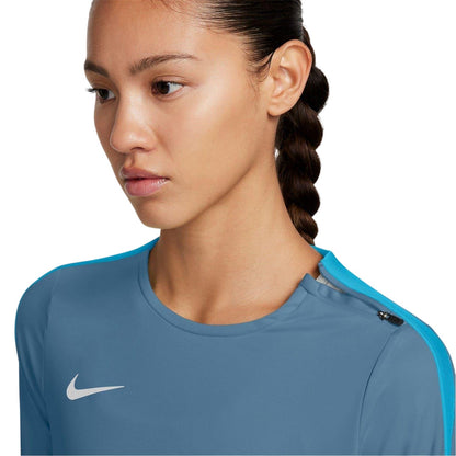 Aegean Blue-Storm - Side - Nike Womens-Ladies Crew Neck Regular T-Shirt