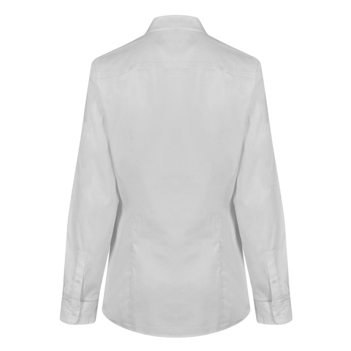 Optic White - Back - Tommy Hilfiger Womens-Ladies Heritage Shirt