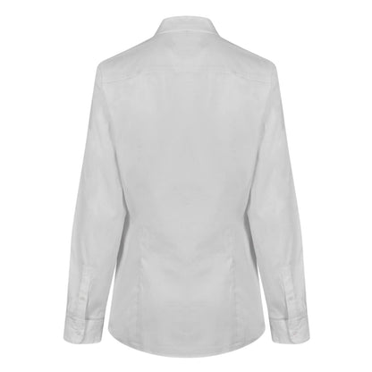 Optic White - Back - Tommy Hilfiger Womens-Ladies Heritage Shirt