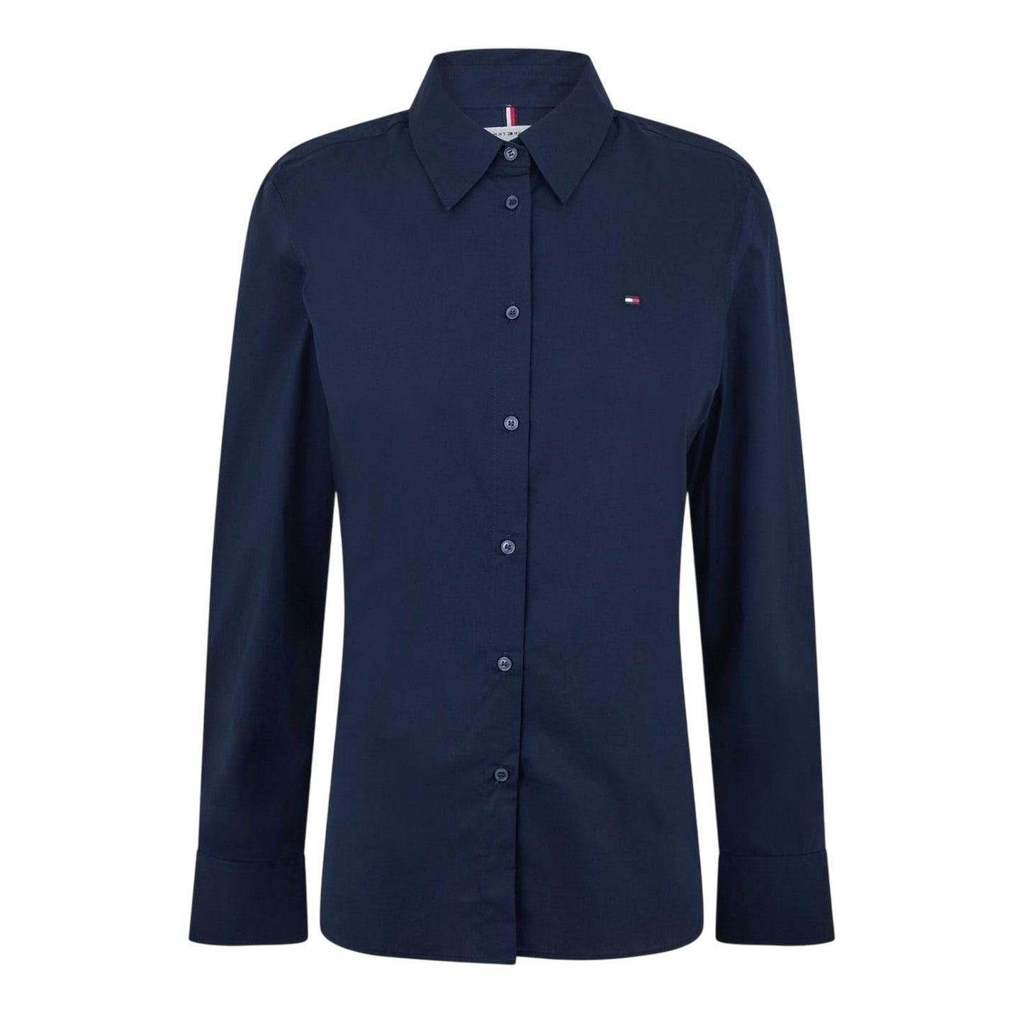 Desert Sky - Front - Tommy Hilfiger Womens-Ladies Heritage Shirt