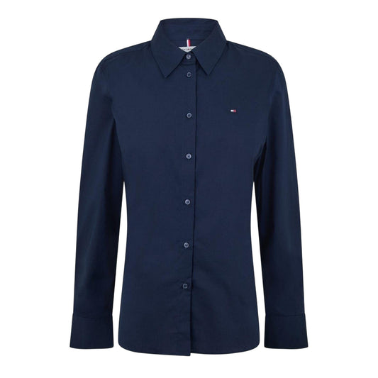 Desert Sky - Front - Tommy Hilfiger Womens-Ladies Heritage Shirt