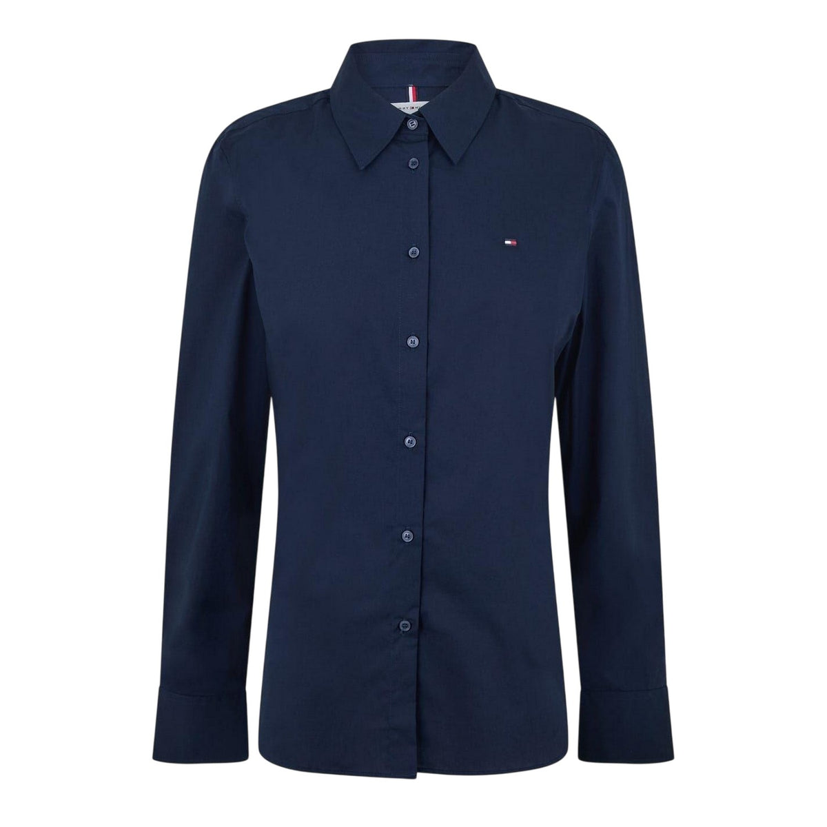 Desert Sky - Front - Tommy Hilfiger Womens-Ladies Heritage Shirt
