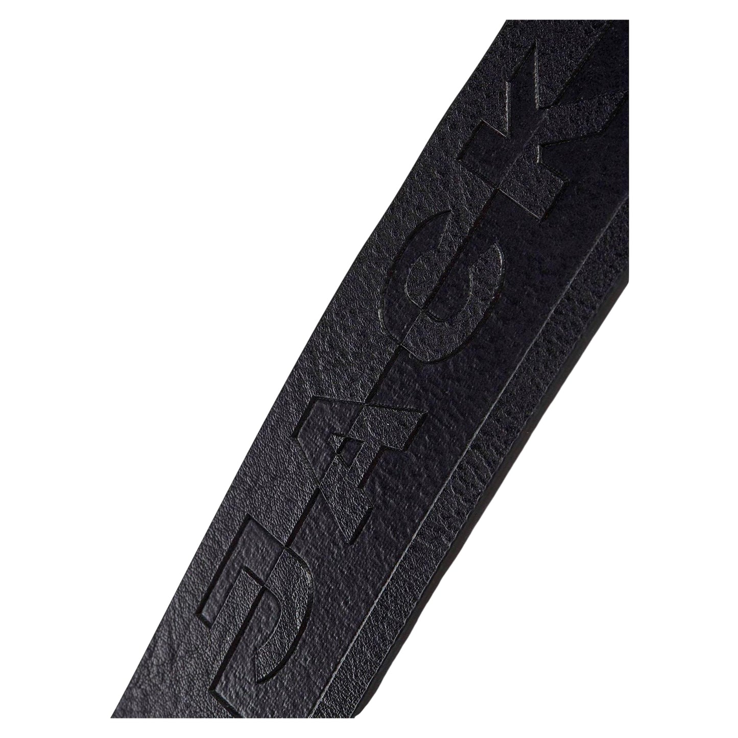 Black - Side - Jack And Jones Harry Faux Leather Belt