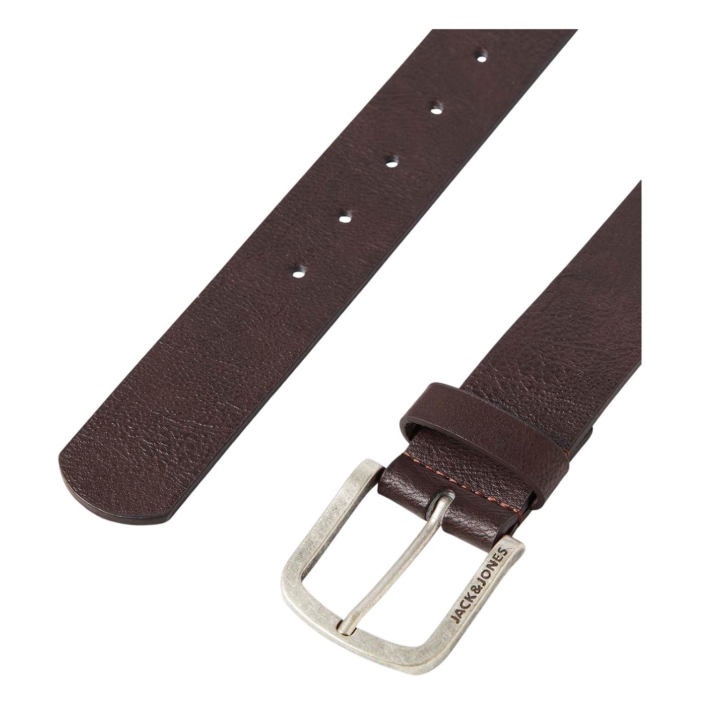 Black Coffee - Back - Jack And Jones Harry Faux Leather Belt