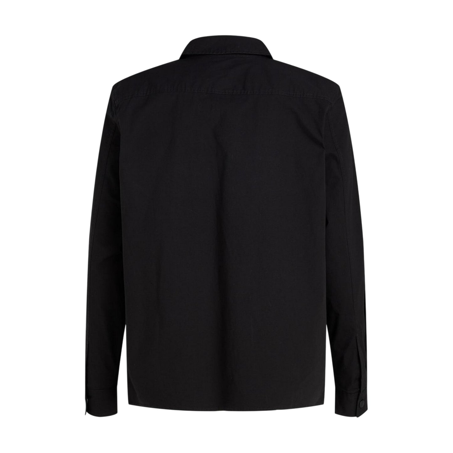 Black - Back - Calvin Klein Mens Cotton Overshirt