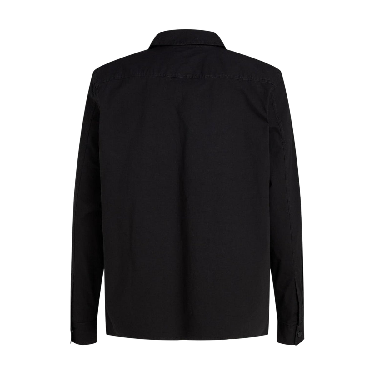 Black - Back - Calvin Klein Mens Cotton Overshirt