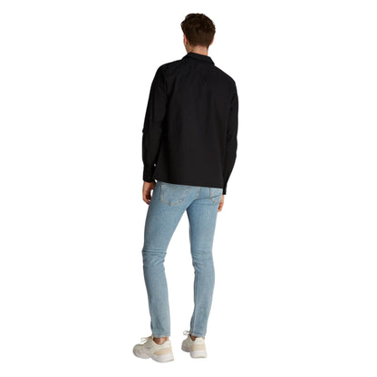 Black - Lifestyle - Calvin Klein Mens Cotton Overshirt