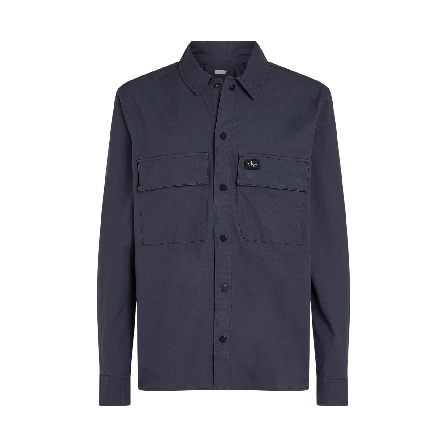 India Ink - Front - Calvin Klein Mens Cotton Overshirt