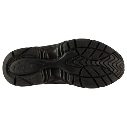 Black - Back - Cruyff Mens Ghillie Logo Chunky Sole Trainers