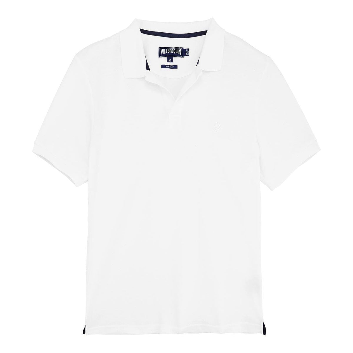 White - Front - Vilebrequin Mens Polo Shirt