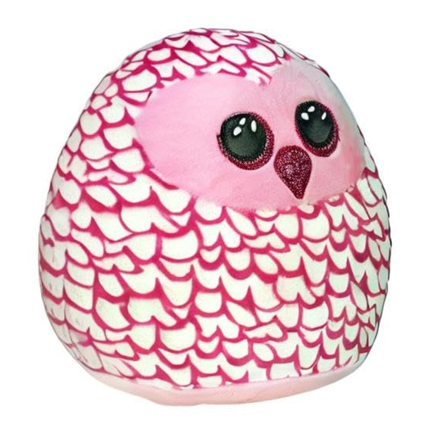Pink - Side - TY A Boo Owl Plush Toy