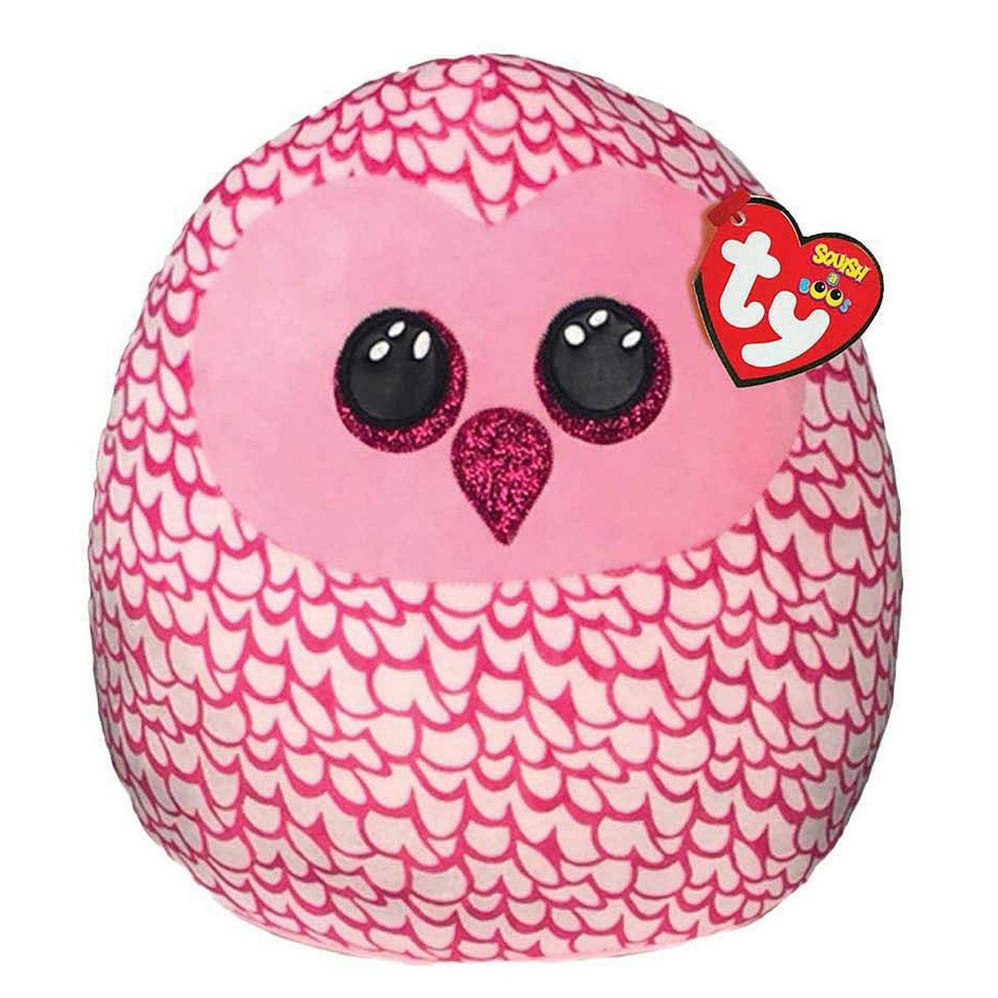 Pink - Front - TY A Boo Owl Plush Toy