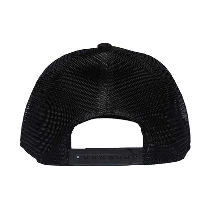 Black - Back - Christian Rose Li Plate Trucker Cap