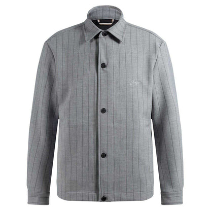 Medium Grey - Front - Boss Mens Overshirt
