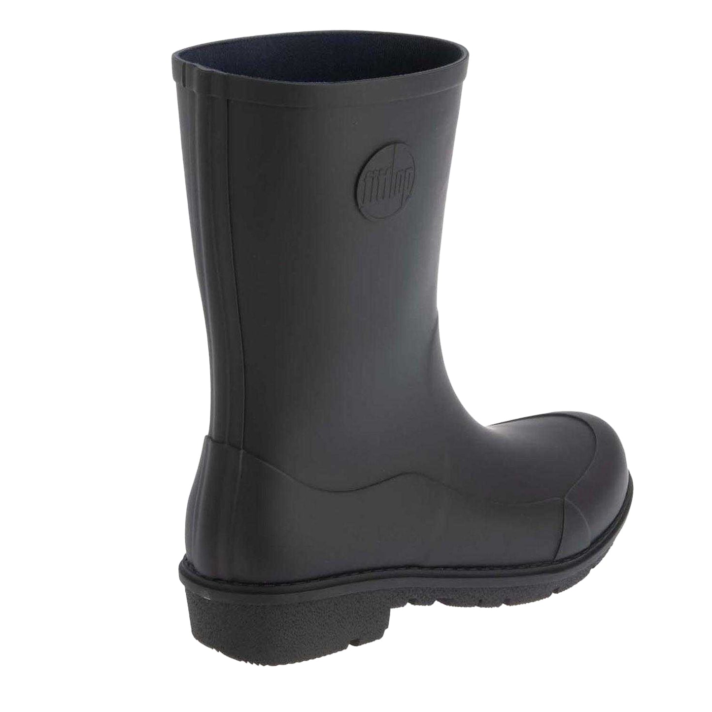 Navy - Back - Fit Flop Womens-Ladies Waterproof Wellington Boots