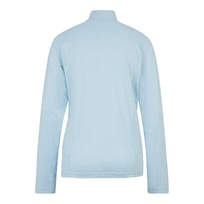 Blue - Back - Ziener Womens-Ladies Jenita Half Zip Raglan Sweatshirt