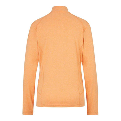 Orange - Back - Ziener Womens-Ladies Jenita Half Zip Raglan Sweatshirt