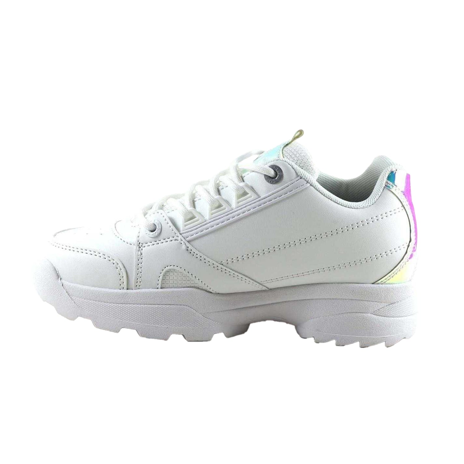 Mirror - Side - Levis Girls Soho Iridescent Leather Trainers