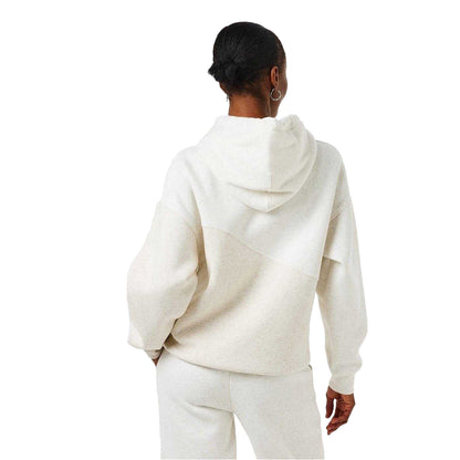 Oat - Back - Jack Wills Womens-Ladies Splice Drawstring Hoodie