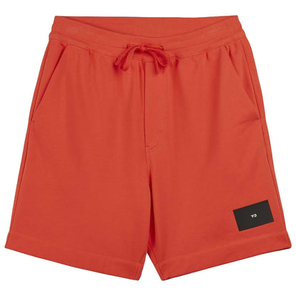 Orange - Front - Y-3 Mens Organic Cotton Shorts
