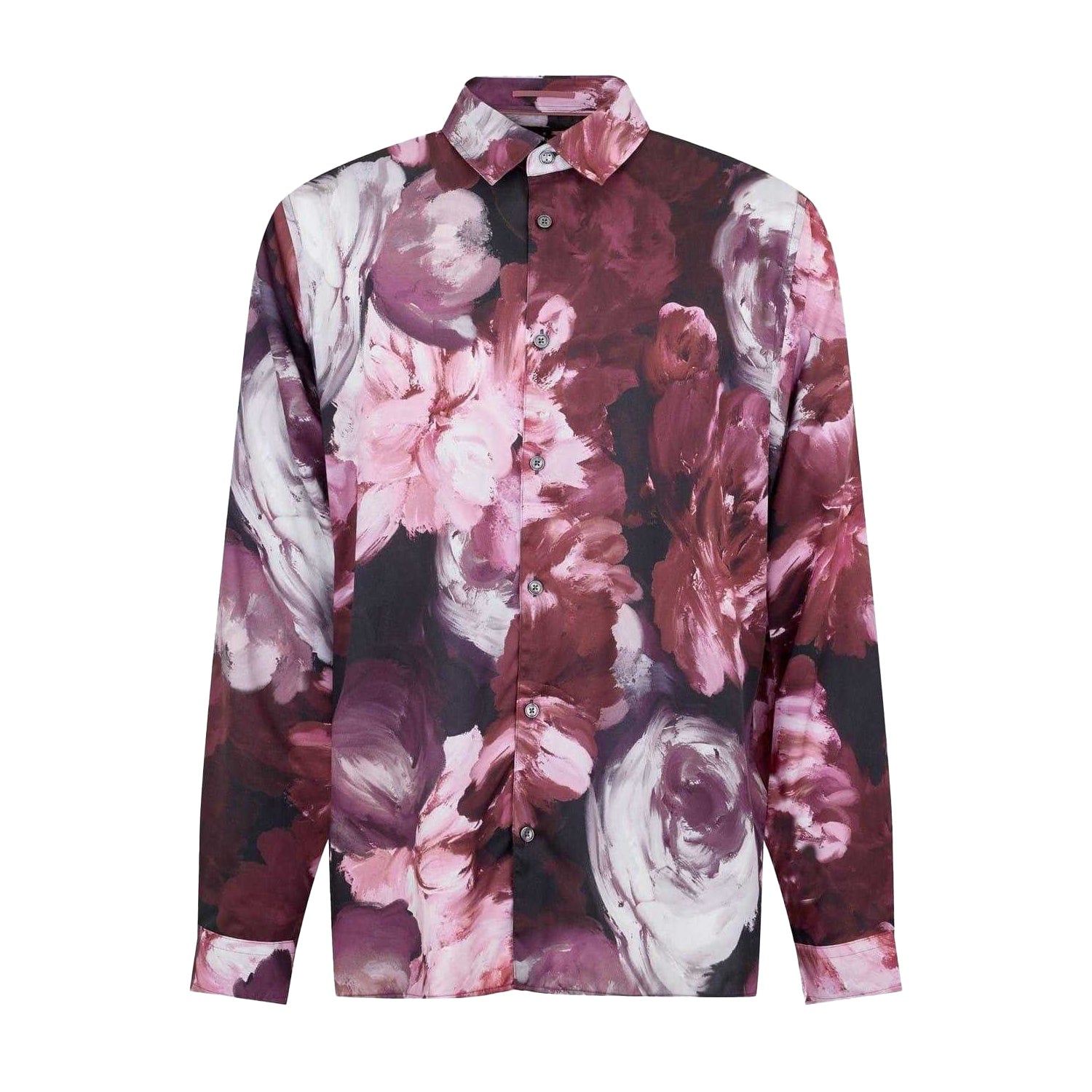 Pink - Front - Ted Baker Mens Lapland Regular Shirt
