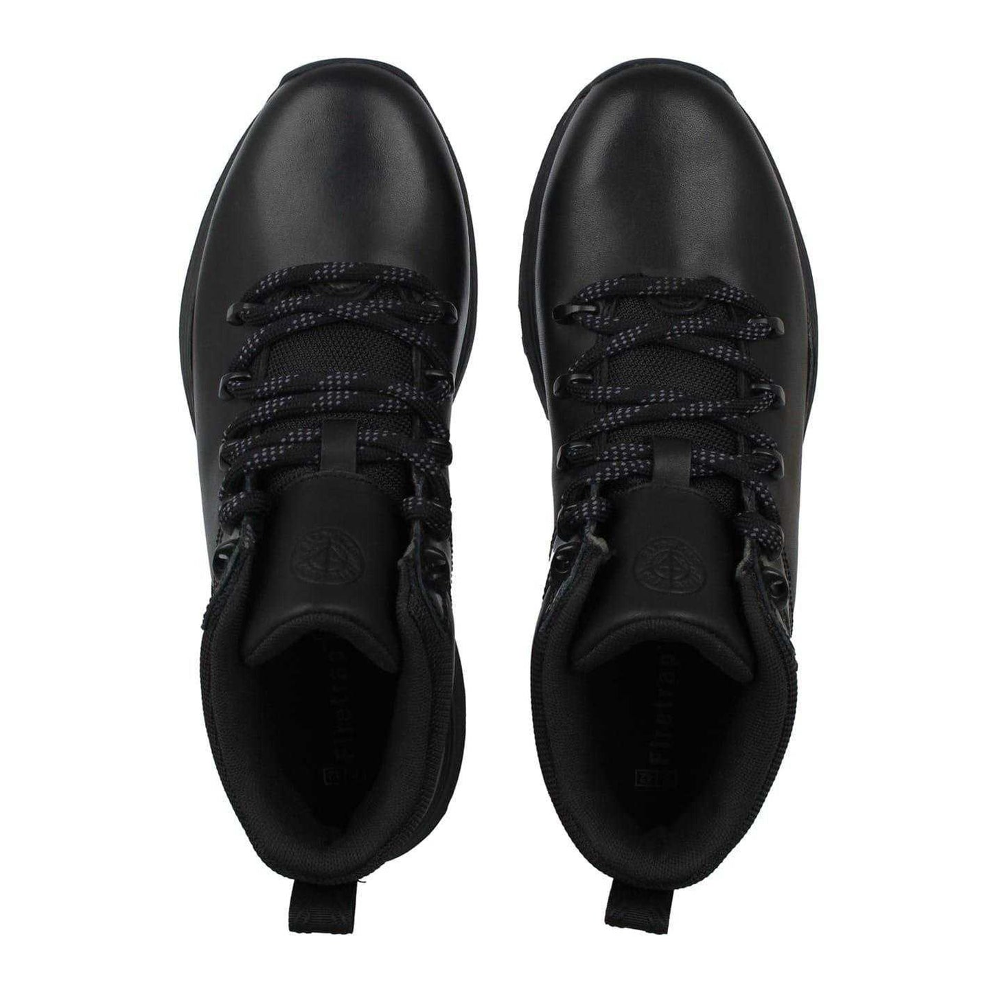 Black - Lifestyle - Firetrap Mens Rhino Logo Leather Boots