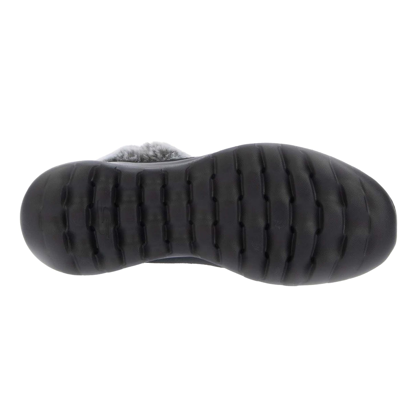 Black - Lifestyle - Skechers Womens-Ladies On The Go Joy Suede Faux Fur Trim Ankle Boots