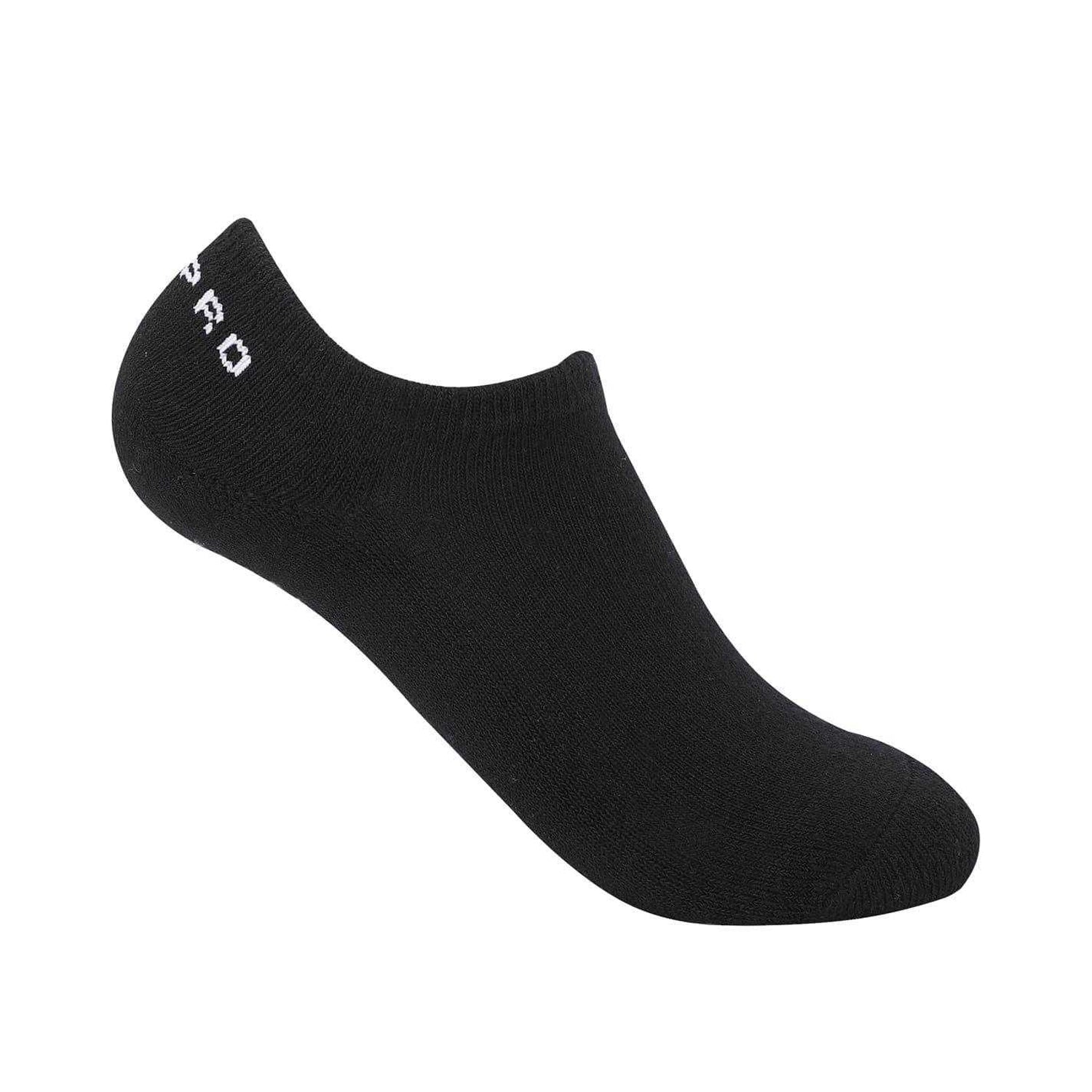 Black-White-Blue - Side - USA Pro Womens-Ladies Studio Socks (Pack of 3)