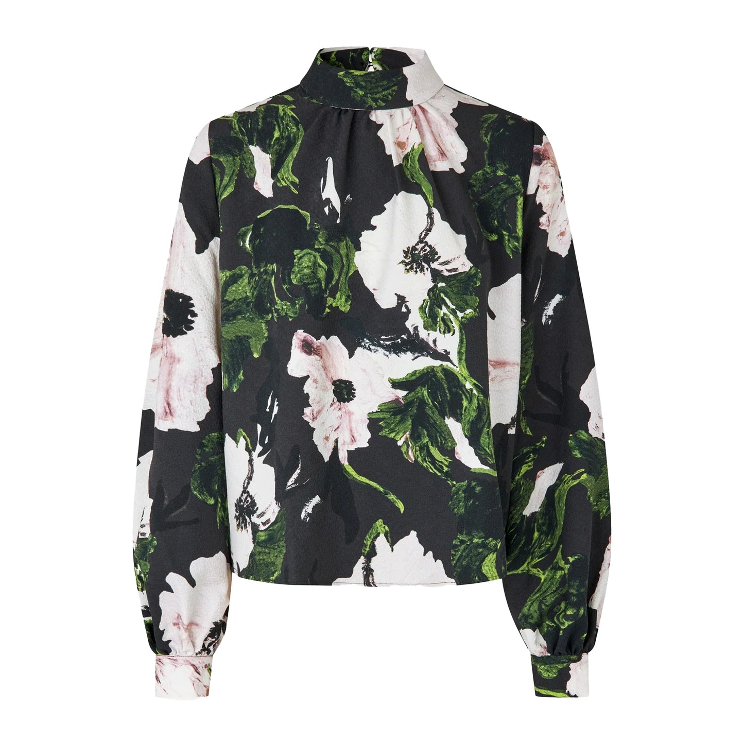 Multicoloured - Front - Stine Goya Womens-Ladies Floral Blouse
