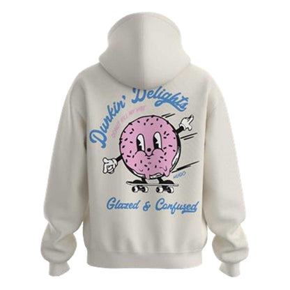 White - Back - Hugo Mens Namiko Regular Drawstring Hoodie