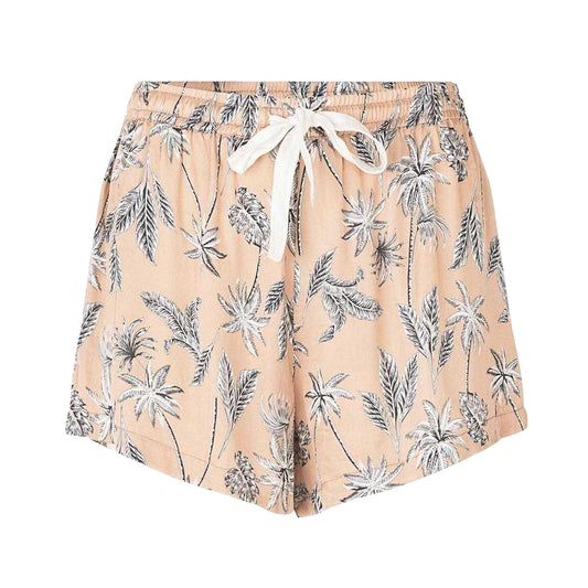 Moonlight - Front - CCDK Copenhagen Womens-Ladies Woven Palm Print Relaxed Fit Shorts