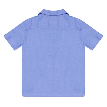 Harbor Mist-Island Paradise - Back - Ralph Lauren Boys Regular Short-Sleeved Polo Shirt