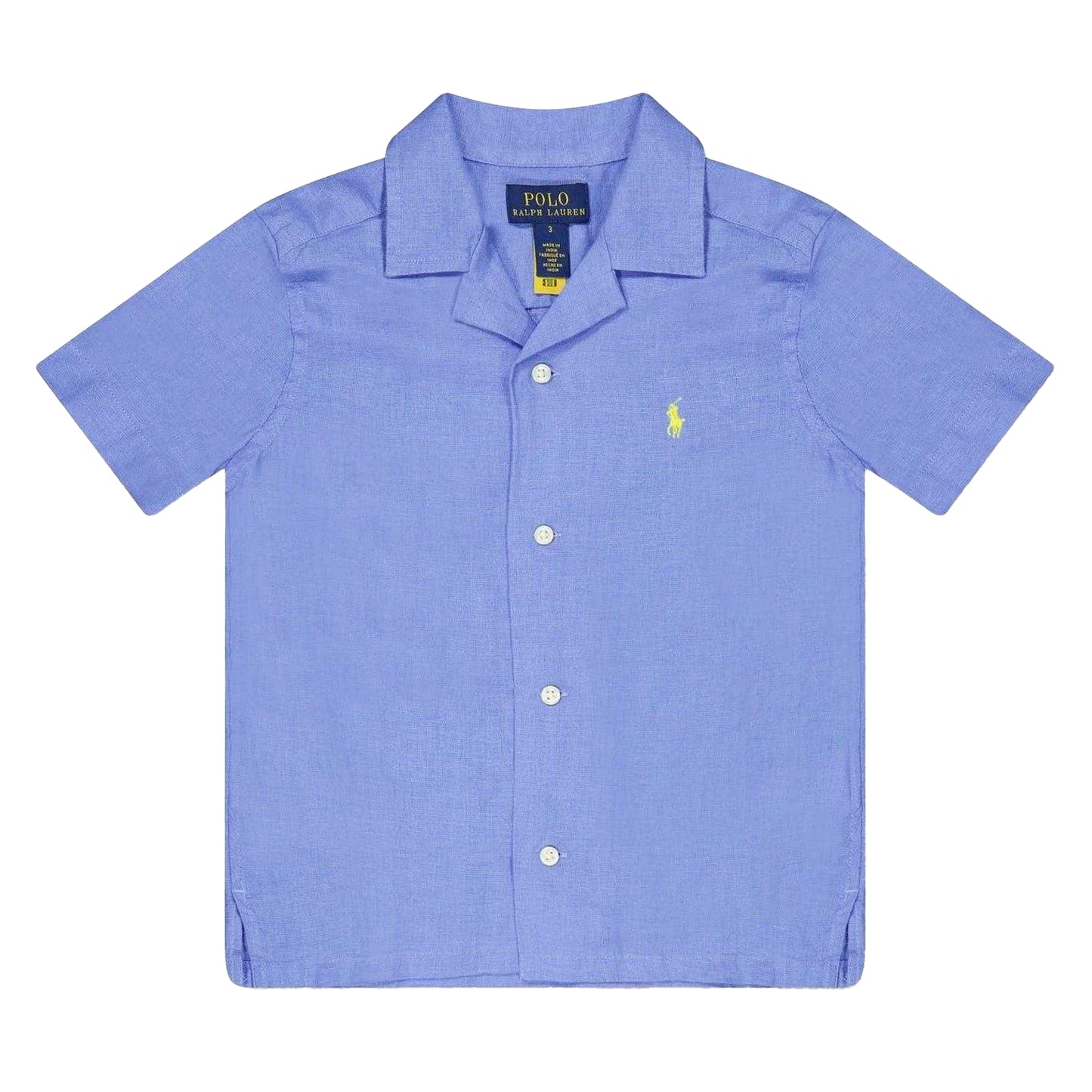 Harbor Mist-Island Paradise - Front - Ralph Lauren Boys Regular Short-Sleeved Polo Shirt