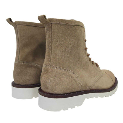 Sand - Back - Firetrap Mens Suede Ankle Boots