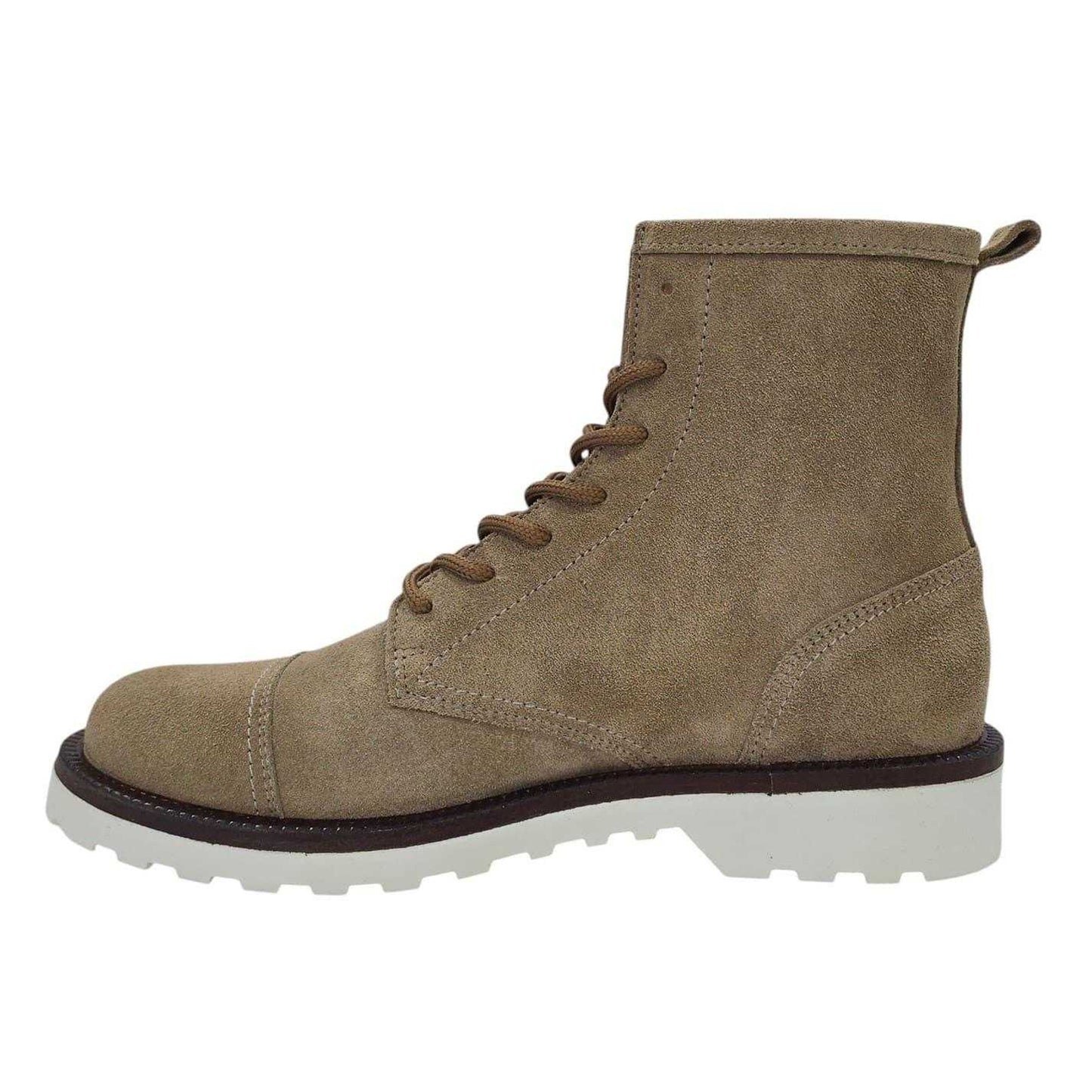 Sand - Side - Firetrap Mens Suede Ankle Boots