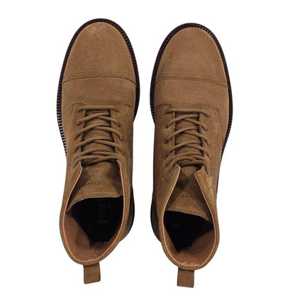 Tan - Lifestyle - Firetrap Mens Suede Ankle Boots