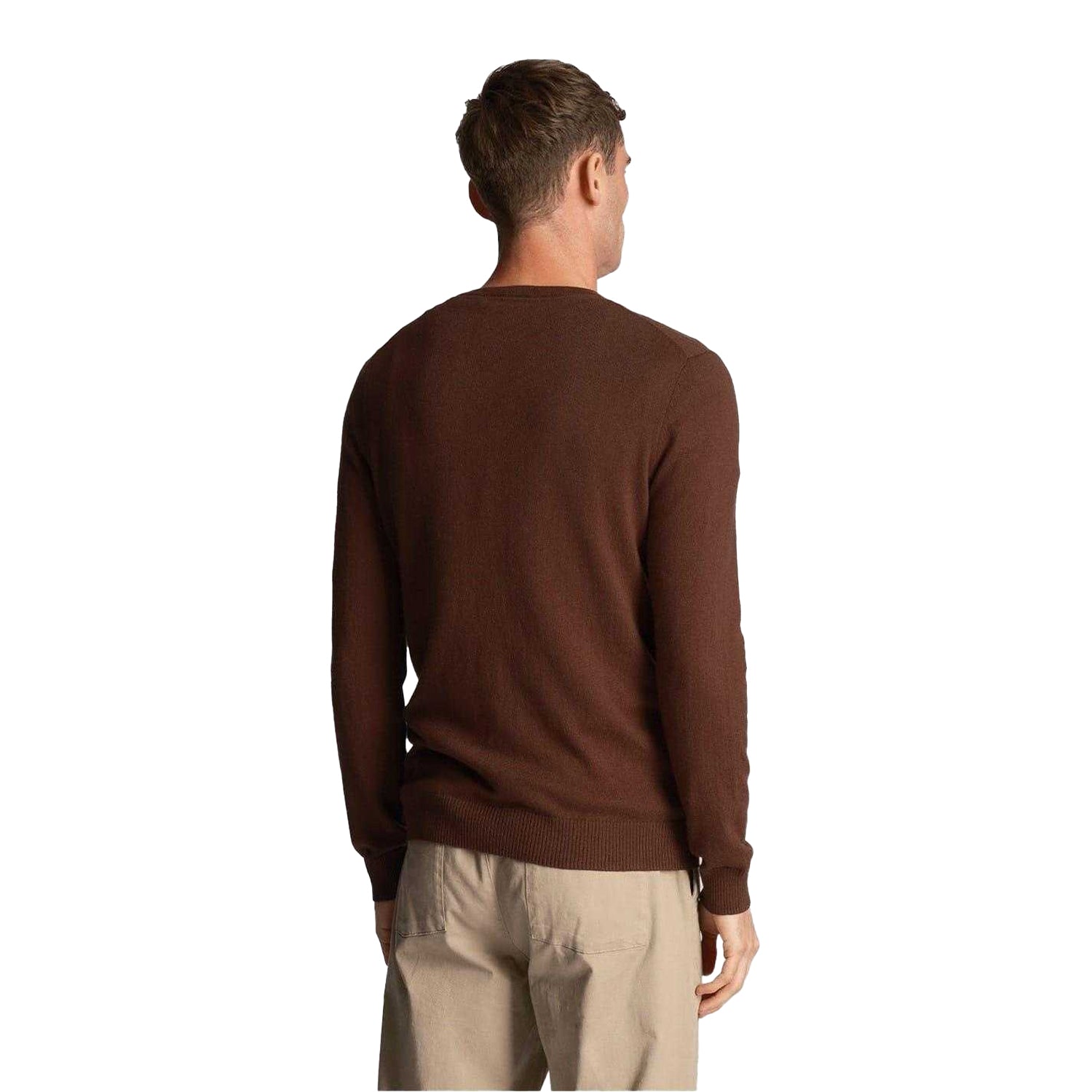 Sediment - Back - Lyle & Scott Mens Crew Neck Jumper
