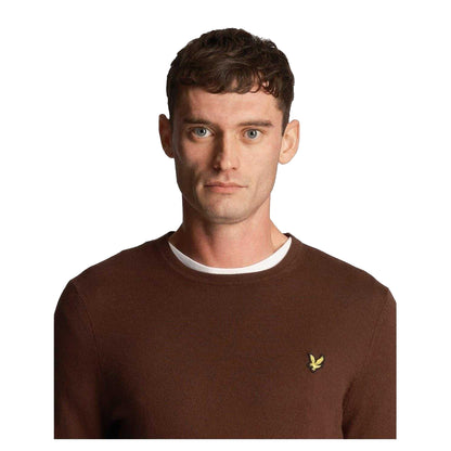 Sediment - Side - Lyle & Scott Mens Crew Neck Jumper